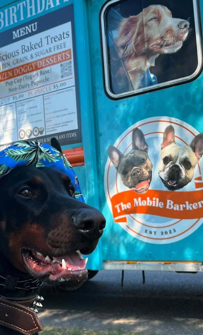 <h2>THE MOBILE  BARKERY</h2>