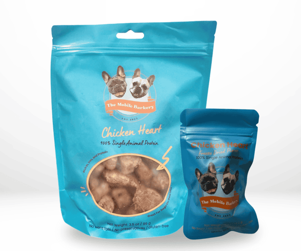 Freeze-Dried Chicken Hearts for Dogs | Single Ingredient High-Value Treat