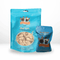  Large and small packs of beef liver dog treats side by side, branded by The Mobile Barkery.