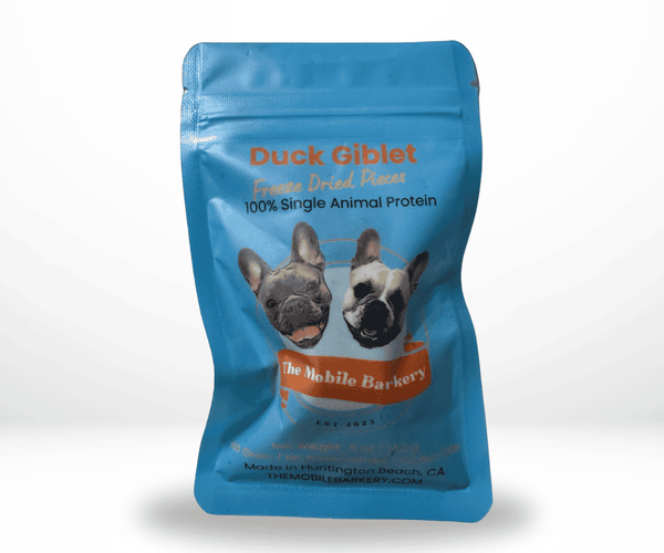 Freeze-Dried Duck Giblets for Dogs – Liver, Heart and Gizzard Treats