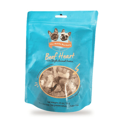 Freeze Dried Beef Heart for Dogs – Single Ingredient Dog Treats