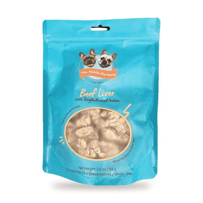 Freeze Dried Beef Liver Dog Treats – Single Ingredient, High Protein