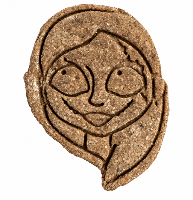Peanut butter blueberry antioxidant dog treats